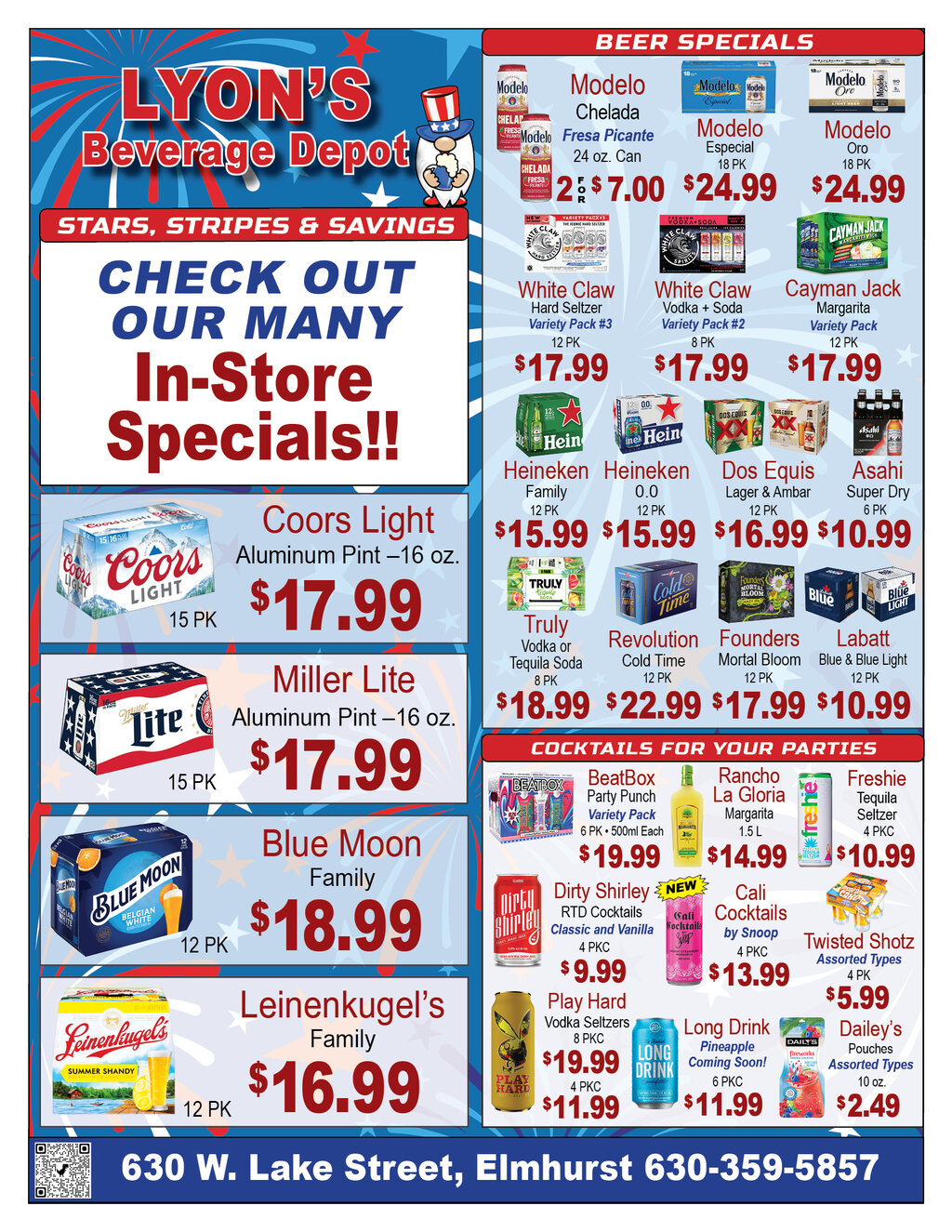 Elmhurst Food and Liquor Shopping Guide Cardinal Wine and Spirits